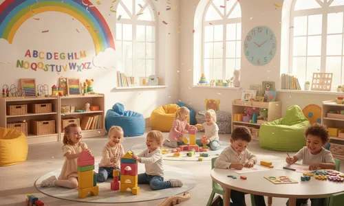 Strona główna przedszkola — widok desktopowy